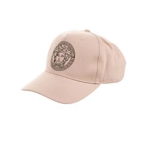 VERSACE Medusa Cotton Cap Adjustable Pink  Size 57 cm